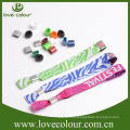 Best selling fabric bracelets wristbands with custom logo